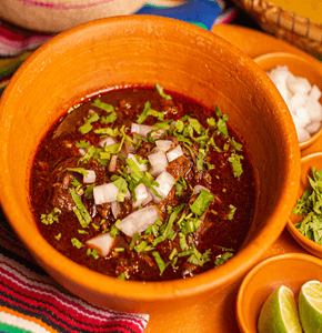 Lamb Birria con Consome